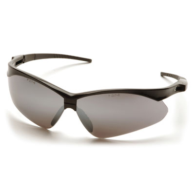Pyramex SB6370SP PMXTREME - Black Frame/Silver Mirror Lens w/Black Cord (Box of 12) PYR-SB6370SP
