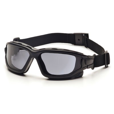 Pyramex SB7020SDNT I-Force Slim - Black Strap-Temples/Gray Anti-Fog Lens (Box of 12) PYR-SB7020SDNTBX