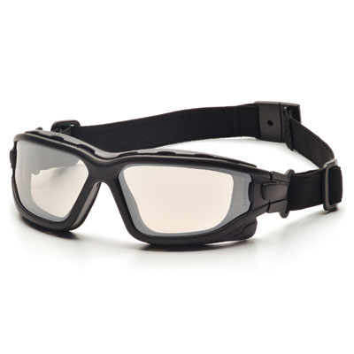 Pyramex SB7080SDT I-Force - Black Strap-Temples/Indoor/Outdoor Mirror Anti-Fog Lens (Box of 12) PYR-SB7080SDTBX
