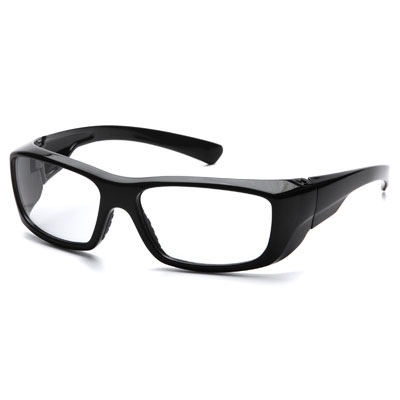 Pyramex SB7910D15 Emerge - Black Frame/Clear - Plus 1.5 Lens (Box of 6) PYR-SB7910D15BX