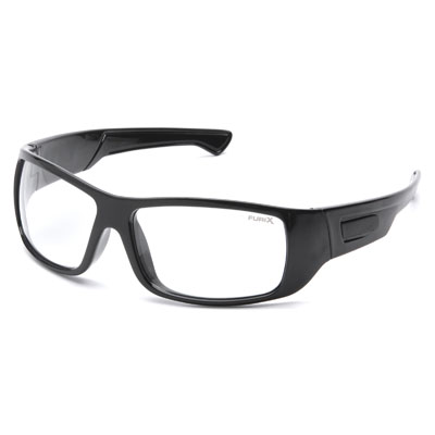 Pyramex SB8510DT Furix - Black Frame/Clear Anti-Fog (Box of 12) PYR-SB8510DTBX