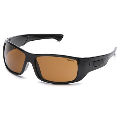 Pyramex SB8515DT Furix - Black Frame/Coffee Anti-Fog (Box of 12) PYR-SB8515DTBX