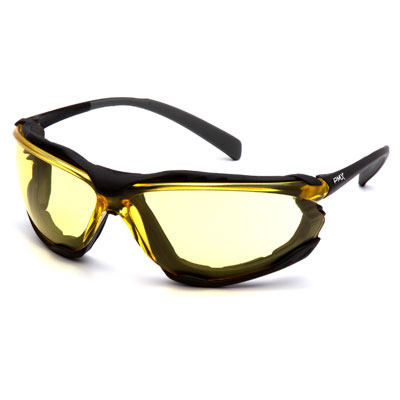 Pyramex SB9330ST Proximity - Black frame/ Amber anti-fog lens (Box of 12) PYR-SB9330ST