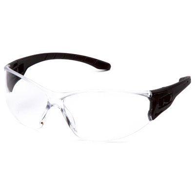 Pyramex SB9510ST Trulock - Black frame/ Clear H2X AF Lens (Box of 12) PYR-SB9510STBX