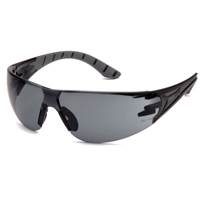 Pyramex SBG9620ST Endeavor Plus - Black-Gray Frame/Gray Anti-Fog Lens (Box of 12) PYR-SBG9620STBX