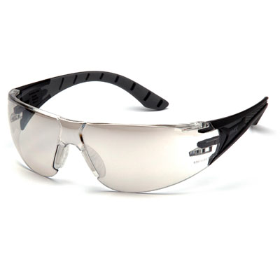 Pyramex SBG9680S Endeavor Plus - Black-Gray Frame/Indoor-Outdoor Mirror Lens (Box of 12) PYR-SBG9680SBX