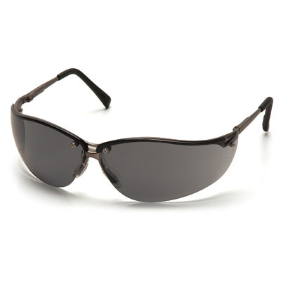 Pyramex SGM1820S V2-Metal - Gun Metal Frame/Gray Lens (Box of 12) PYR-SGM1820SBX