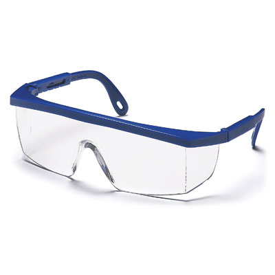 Pyramex SN410S Integra - Blue Frame/Clear Lens (Box of 12) PYR-SN410SBX