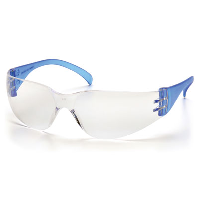 Pyramex SN4110S Intruder - Blue Temples/Clear-Hardcoated Lens (Box of 12) PYR-SN4110SBX