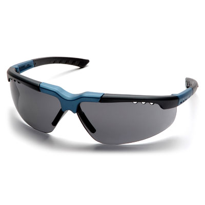 Pyramex SNC4820D Reatta - Blue-Charcoal Frame/Gray Lens (Box of 12) PYR-SNC4820DBX