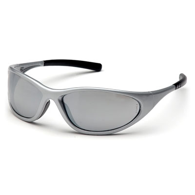 Pyramex SS3370E Zone II - Silver Frame/Silver Mirror Lens (Box of 12) PYR-SS3370EBX