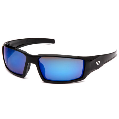 Pyramex VGSB565T Pagosa - Black Frame/Ice Blue Mirror Anti-Fog Lens PYR-VGSB565T