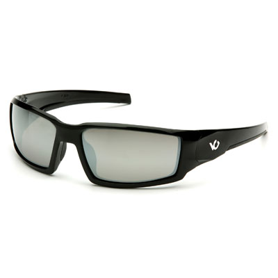 Pyramex VGSB570T Pagosa - Black Frame/Silver Mirror Anti-Fog Lens PYR-VGSB570T