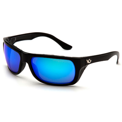 Pyramex VGSB965T Vallejo - Black Frame/Ice Blue Mirror Anti-Fog Lens PYR-VGSB965T