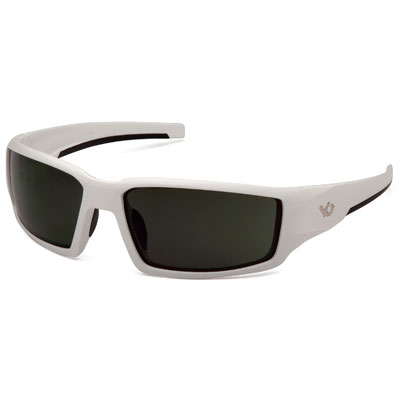 Pyramex VGSW522T Pagosa - White Frame/Forest Gray Anti-Fog Lens PYR-VGSW522T