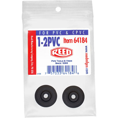 Reed 1-2PVC Pipe Cutter Wheel for PVC 2 Pack RED-64184