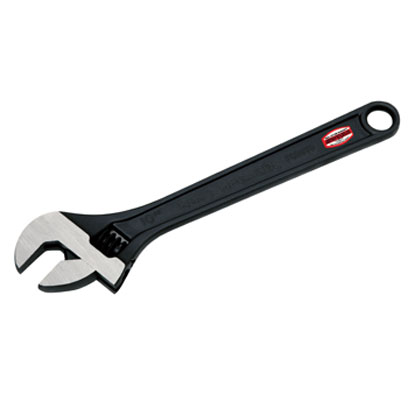 Reed CWB10 10in Black Adjustable Wrench 02214