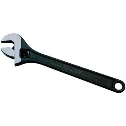 Reed CWB12 12in Black Adjustable Wrench 02215