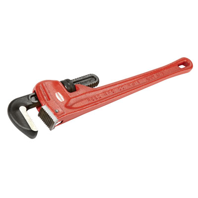 Reed - RW18 - 18in Heavy Duty Pipe Wrench - 1/4in. - 2 1/2in. Capacity - 02160 RW18