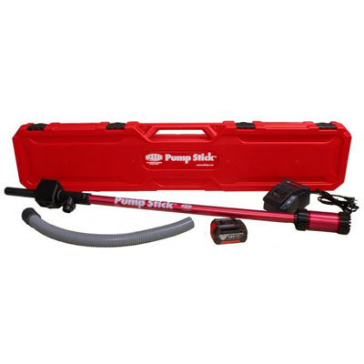 Reed CP15-38 CP15 Pump Complete with 2ft Hose, 18V 4Ah Bosch for REED Battery & Charger in Case 08141