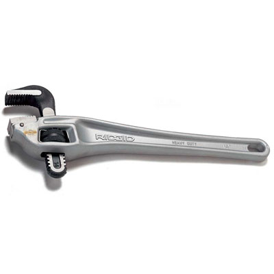 Ridgid 31120 14in Heavy-Duty Aluminum Offset Pipe Wrench RID-31120