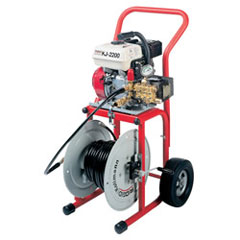 Ridgid KJ-2200-C Water Jetter for 1 1/4in. to 6in. (32-150mm) Drain Lines 63882