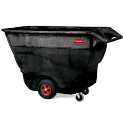 Rubbermaid FG9T1500BLA - 1 Yard Structural Foam Tilt Truck, Standard Duty - 1250lb capacity 9T15