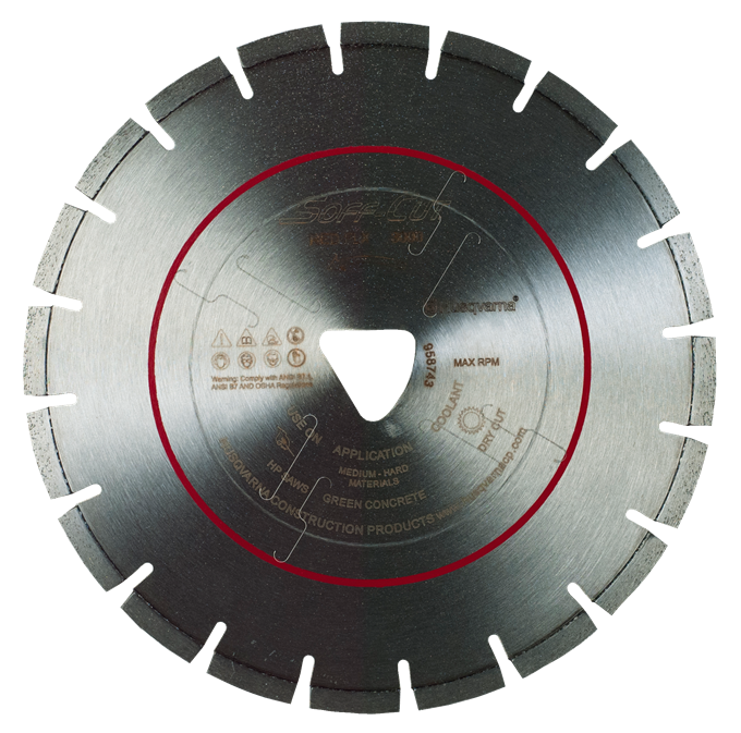 Soff-Cut - FLX10-3000 - 10in. x .100 Ultra Early Entry Diamond Blade FLX10-3000