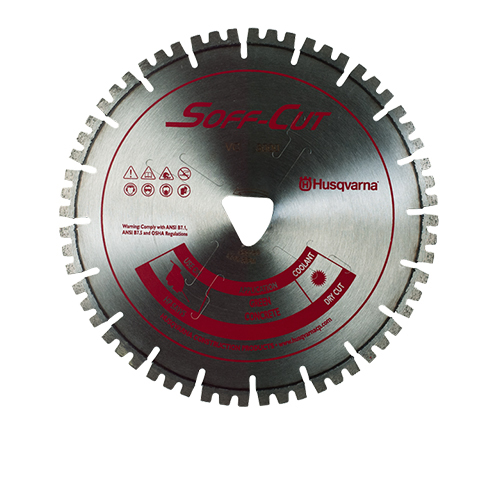 Soff-Cut VC12-3000 Vari-Cut Red 12in x .120 Diamond Blade 587668205