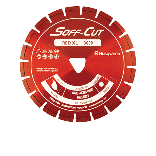 Soff-Cut - XL9-3000 - 9in. x .100 Ultra Early Entry Diamond Blade [542756159] XL9-3000