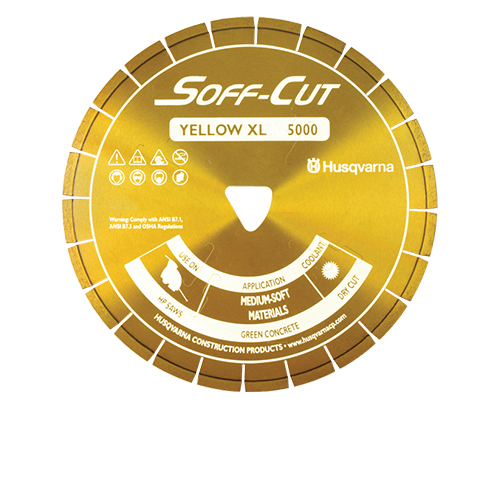 Soff-Cut - XL55-5000A - 5-1/2in. x .095 Ultra Early Entry Diamond Blade XL55-5000A