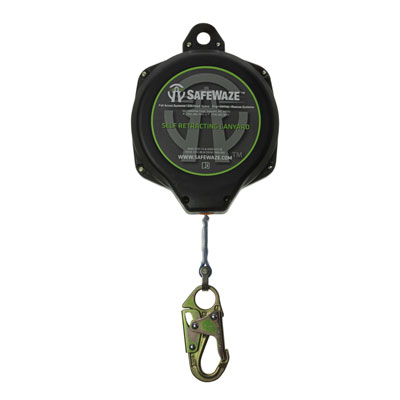 Safewaze FS-EX1550-W 50ft. Web Retractable with Double Locking Snap Hook (Class B) FS-EX1550-W