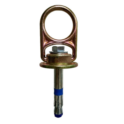 Safewaze FS-EX216 Removable Fall Protection Mega Swivel Anchor Point for Steel with Mounting Kit FS-EX216