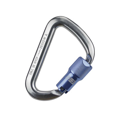 Safewaze FS1016-GR 11/16in. Standard Aluminum GATE-RATED Carabiner FS1016-GR