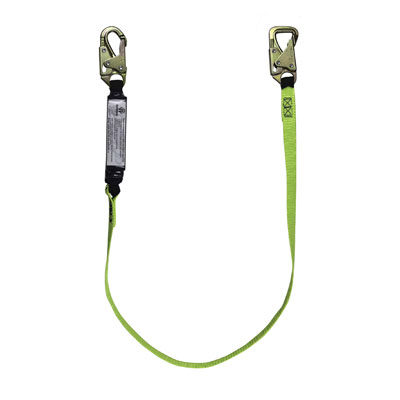 Safewaze FS450 6ft. High Profile Lanyard w/ Snap and Tie Back Hook FS450