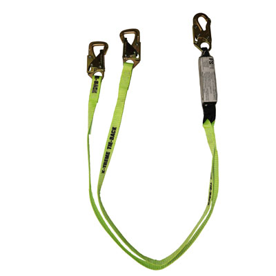 Safewaze FS451 6ft. Dual-Leg Tie-Back Shock Lanyard FS451