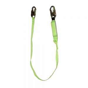 Safewaze FS560-AF 6ft. Energy Absorbing Lanyard with Arc Flash webbing and Steel Snap Hooks FS560-AF