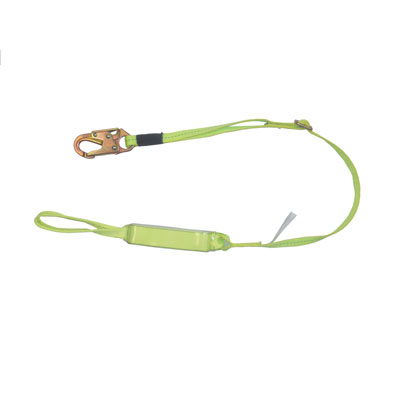 Safewaze FS560-SE-AJ 4-6ft. Adjustable Energy Absorbing Lanyard with Soft Eye on one end FS560-SE-AJ