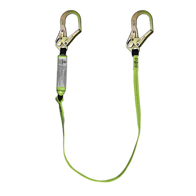 Safewaze FS565 6ft. Energy Absorbing Lanyard with Rebar Hook FS565