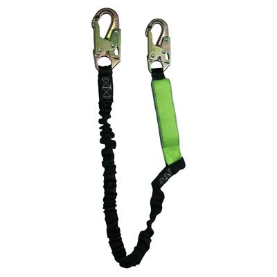 Safewaze FS88760-FF 6ft. Energy Absorbing Lanyard for a 12ft. Free Fall FS88760-FF