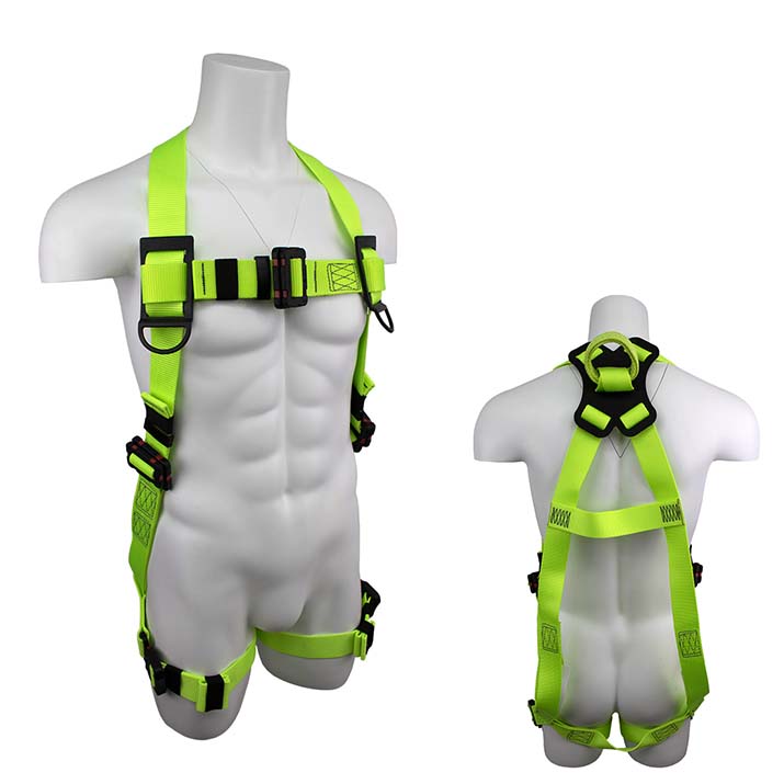 Safewaze SW77225-UT-2QC-SL PRO+ Arc-Flash QC Fall Protection Harness with Soft Loop Back D-Ring - XXLarge SW77225-UT-2QC-SL-XXL