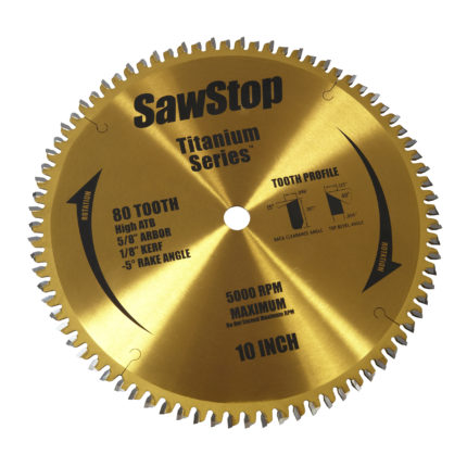 60-Tooth Combination Table Saw Blade CB104 184
