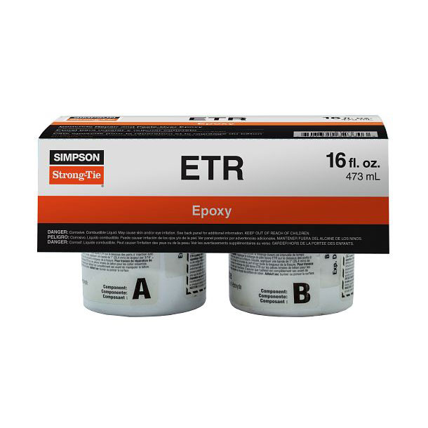 Simpson Strong-Tie ETR16 - Epoxy-Tie for Paste-Over SIM-ETR16