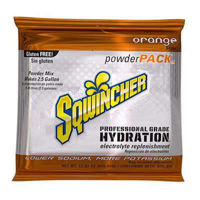 Sqwincher Powder Mix 2.5 Gal 16 PK Orange SQW-016021 OR