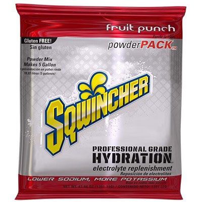 Sqwincher Powder Mix 5-Gal Fruit Punch SQW-016405 FP