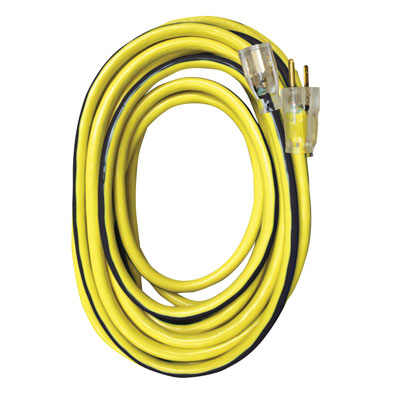 Voltec 05-00350 50ft 10/3 SJTW U-Ground Extension Cord FXW-0500350