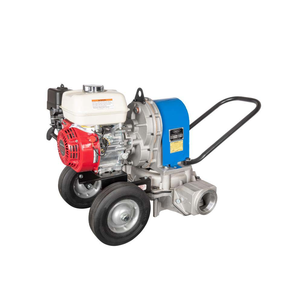 Wheeler Rex 563100 Mudsucker Diaphragm Trash Pump with 5.5 HP Honda Engine WHE-563100