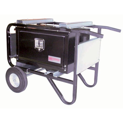 Wheeler Rex 60507 Wheeled Cart W/Tool Box, 6390 Threader WHE-60507