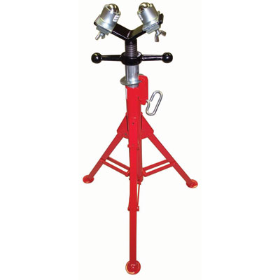 Wheeler Rex 851 Folding Pipe Stand W/Ball Transfer Head - 2000lb Capacity 851