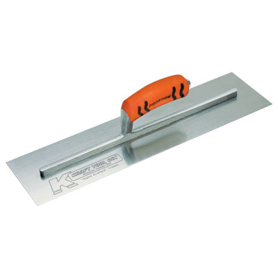 Kraft CF744PF 14in. x 4in. Swedish Stainless Steel Concrete Trowel w/ProForm Handle CF744PF